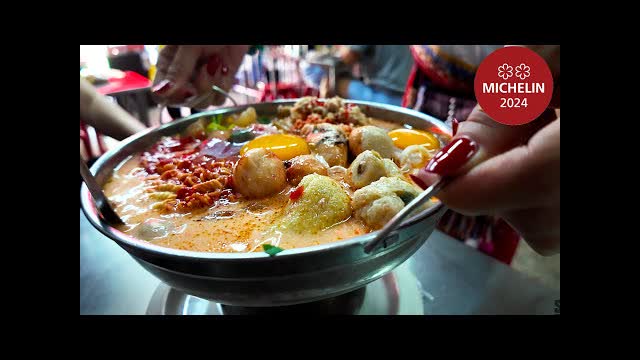 BEST 10 BANGKOK MICHELIN STREET FOOD / Thailand Michelin Guide