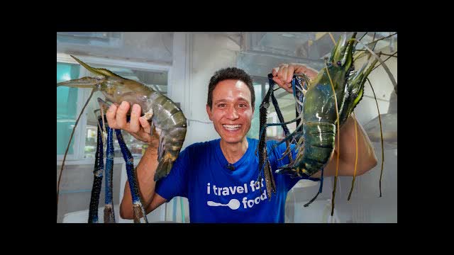 BIGGEST Shrimp I’ve Ever Tried!! Thailand’s XXXL Seafood!!